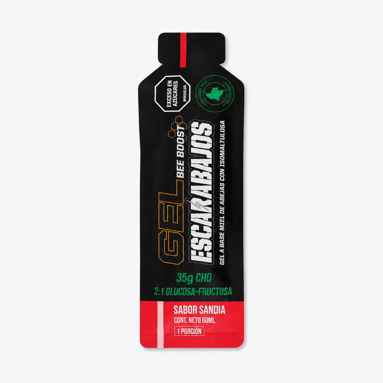 Gel Energético Bee Boost Sandía 40 gr CHO 60 ml