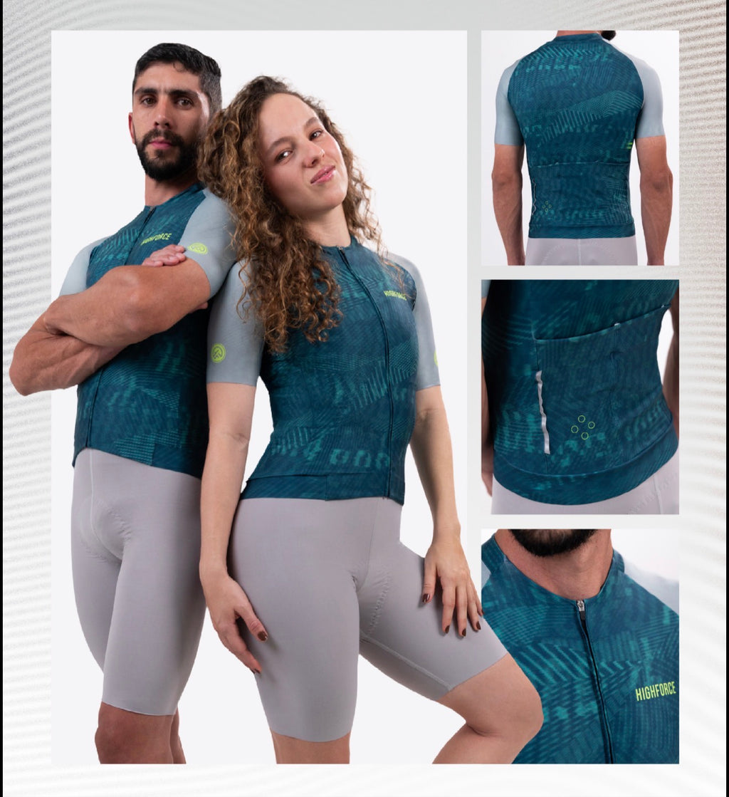 Jersey de ciclismo Highforce Ultralight 3.0 unisex semi ajustado