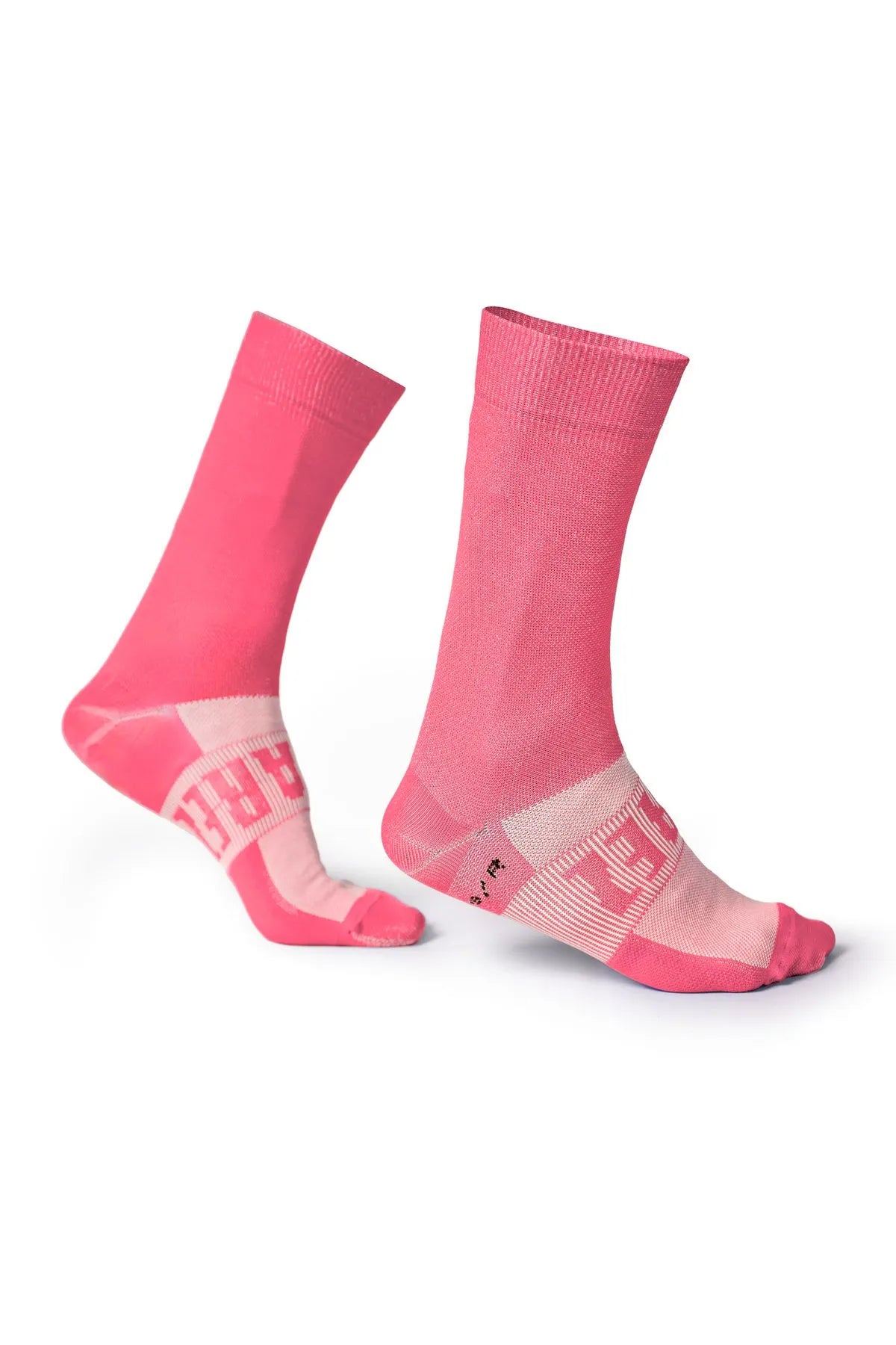 Medias de ciclismo Suárez 7” Dualtone Coral