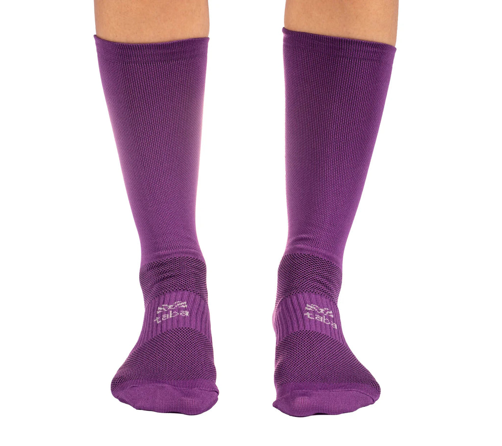 Medias de Ciclismo Taba Clásica Morado