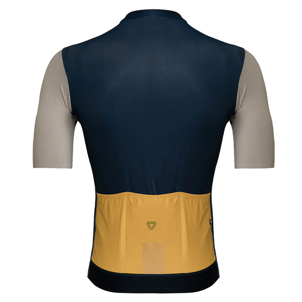 Jersey de ciclismo GW Hombre Sleek Azul