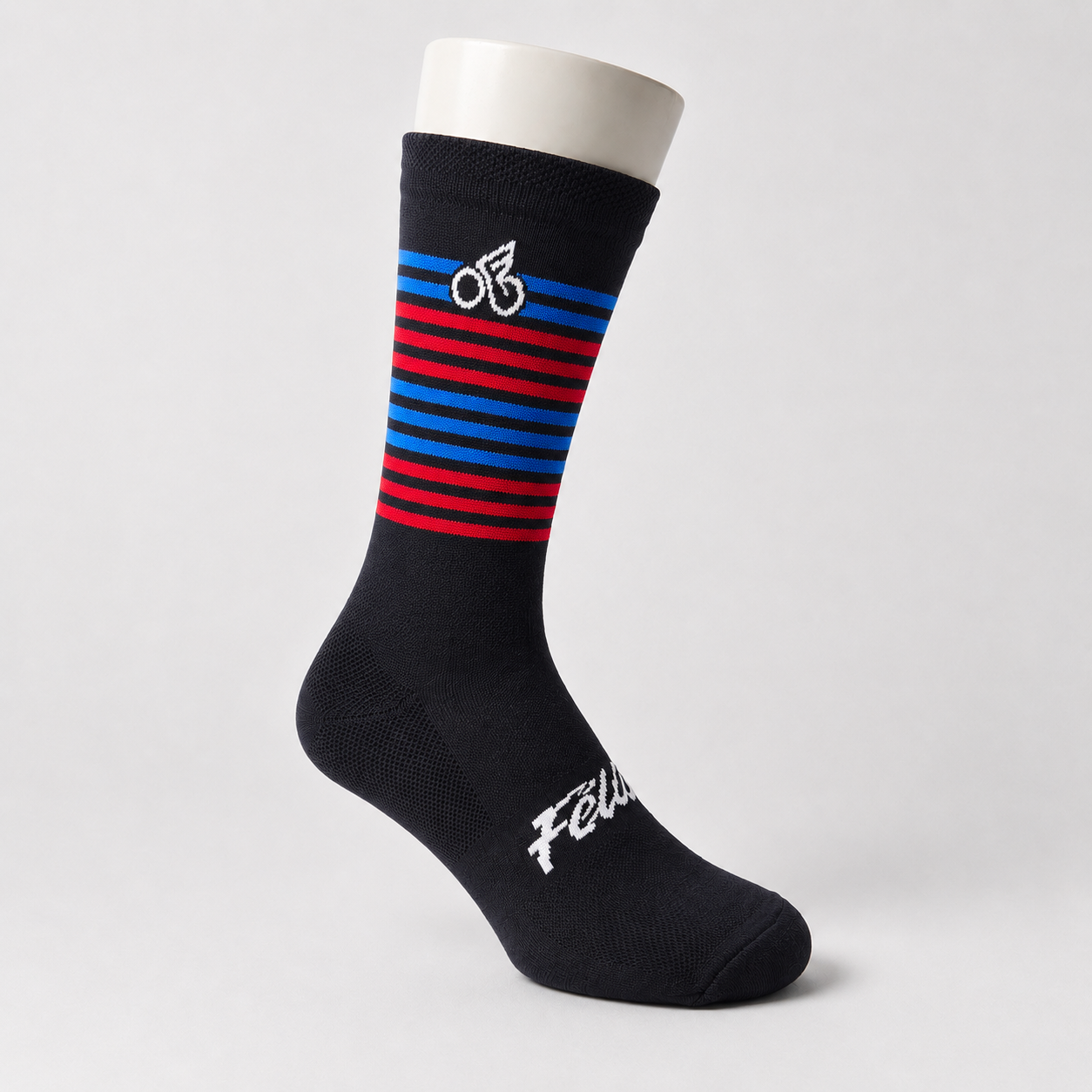 Medias Deportivas Felix Negro Azul Rojo Talla Única