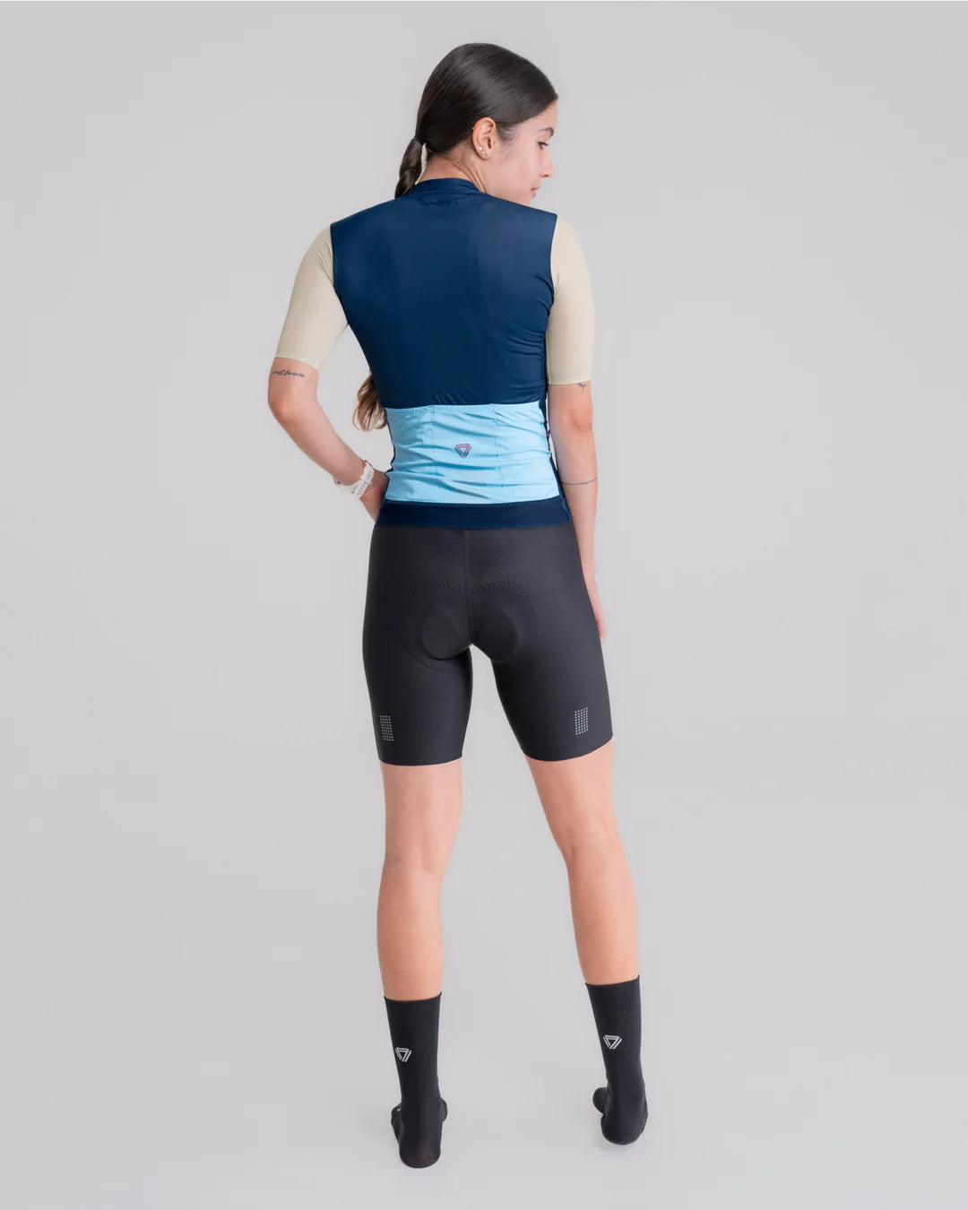 Jersey de ciclismo GW Mujer Sleek Azul