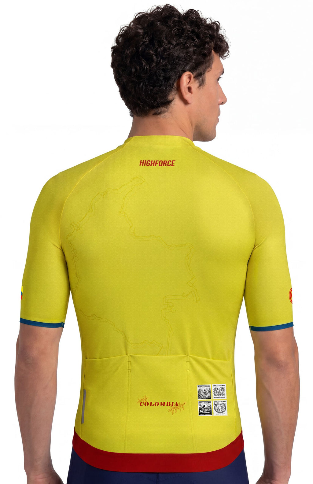 Jersey de Ciclismo Unisex Colombia HighForce