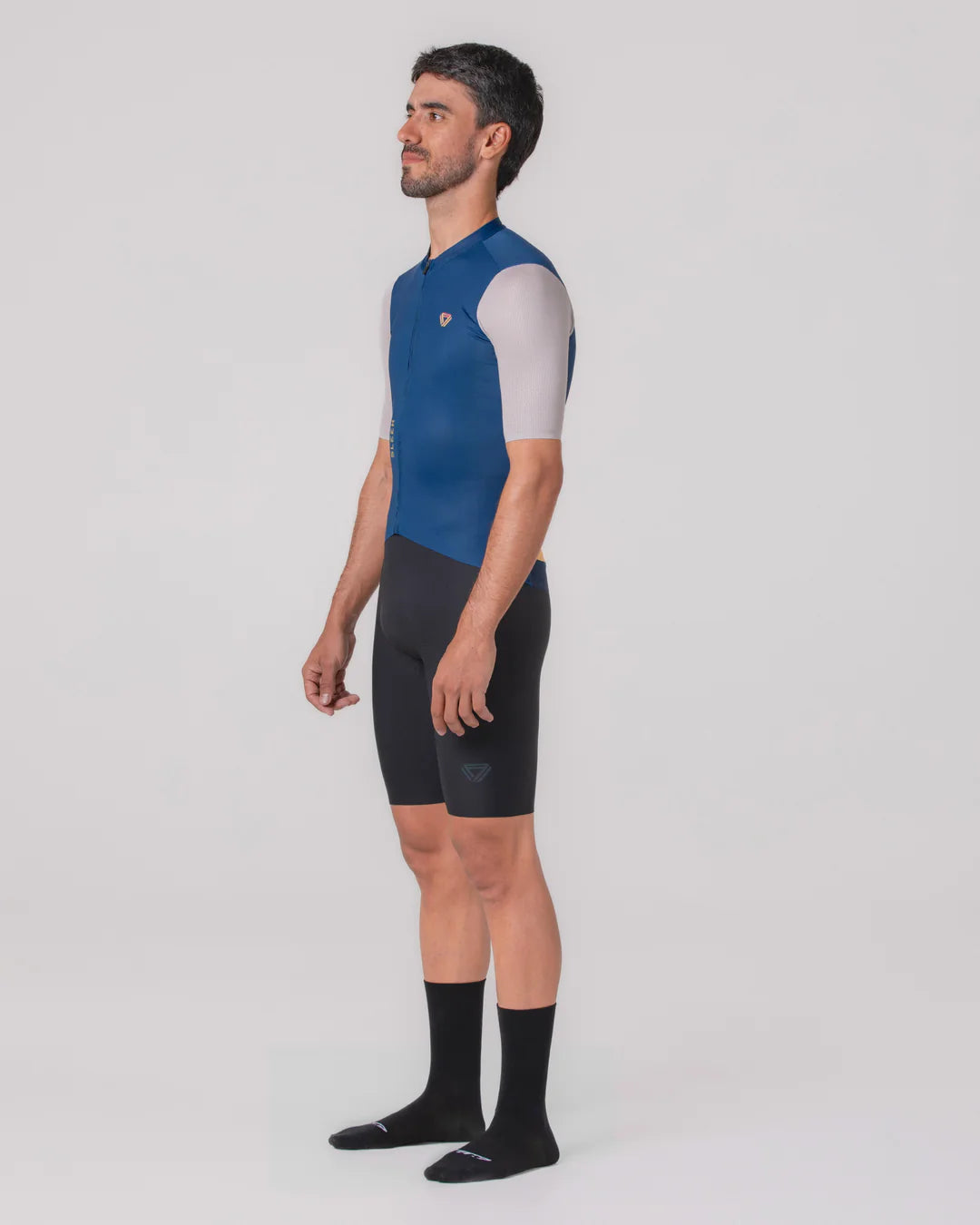 Jersey de ciclismo GW Hombre Sleek Azul