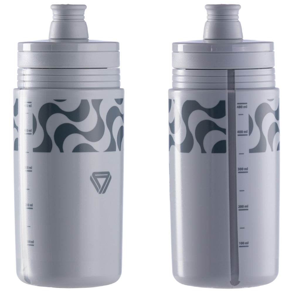Caramañola de Ciclismo Elite Kebea 550 ml Gris