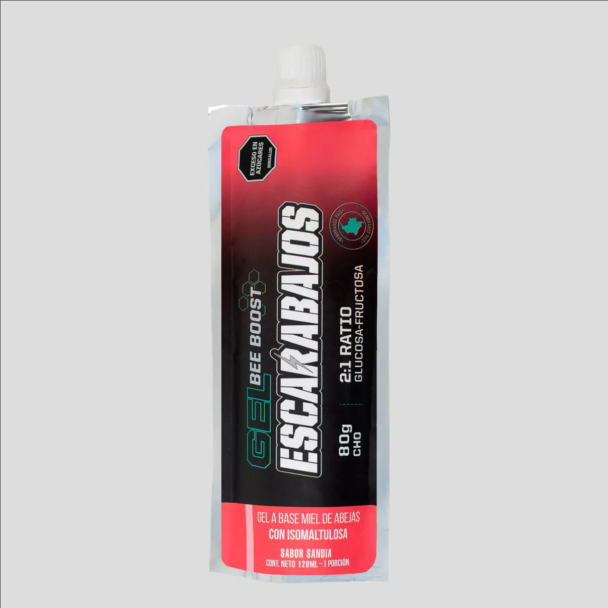 Gel energético Bee Boost Sandía 80 g CHO 120 g