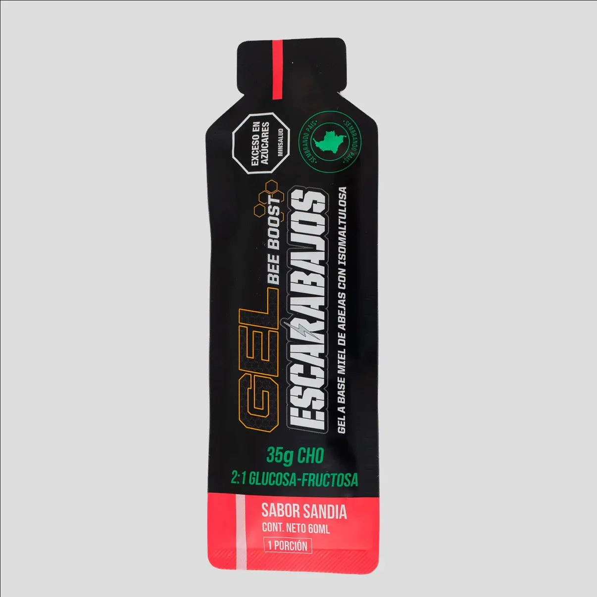 Gel energético Bee Boost Sandía 40 g CHO 60 g