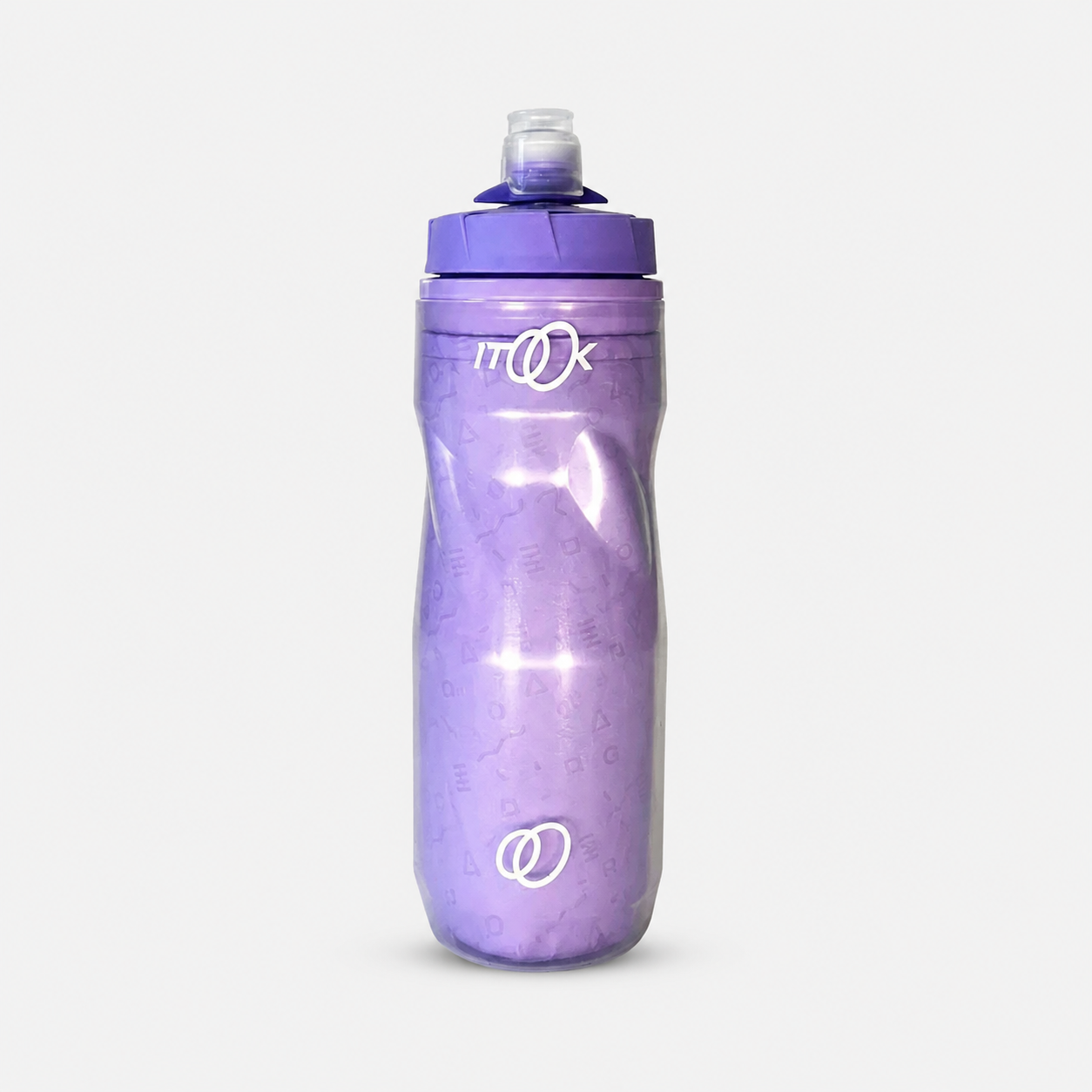 Caramañola Térmica de Ciclismo iTOOK 21 oz Lila