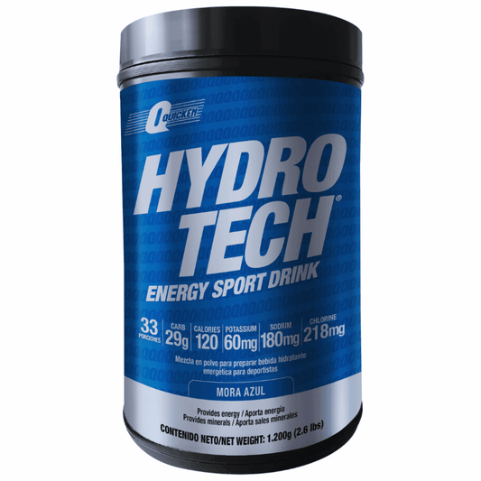 Hidratante energético Quicken Hydrotech Mora Azul 1200 g