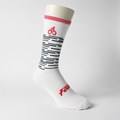 Medias Deportivas Felix Blanco Rojo Negro Talla Única