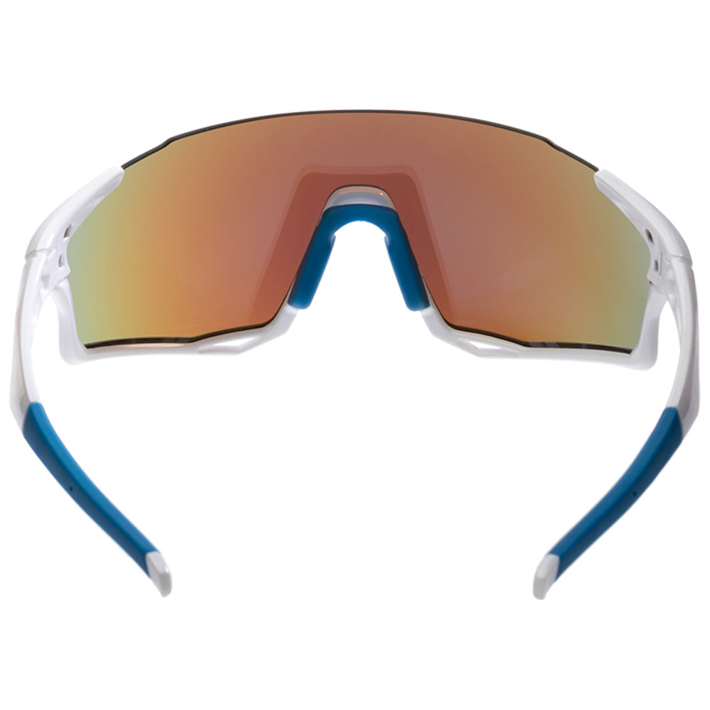 Gafas de ciclismo GW Calvert Full Color blanco azul