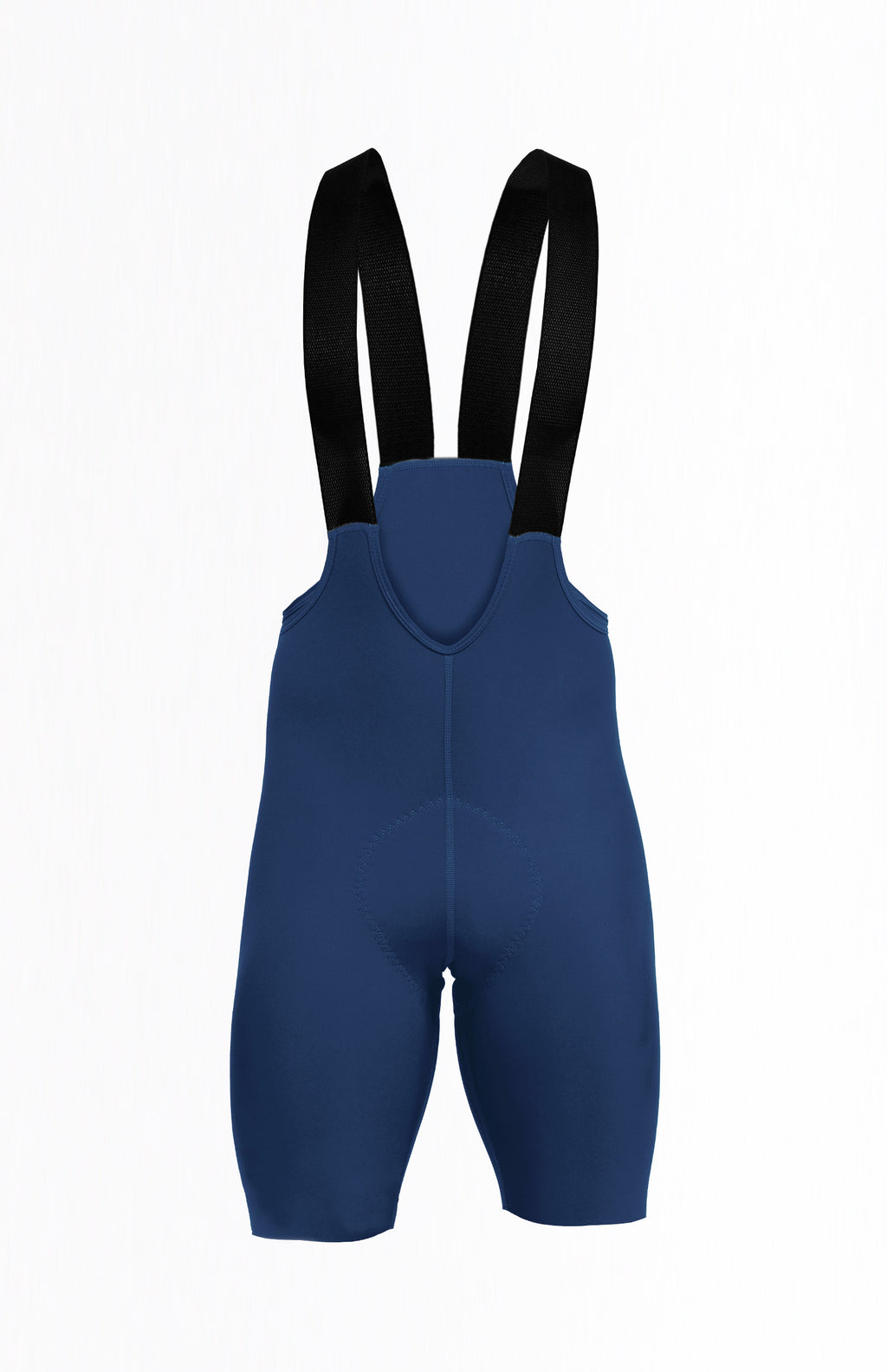 Licra de ciclismo Highforce Classic azul con cargaderas para hombre