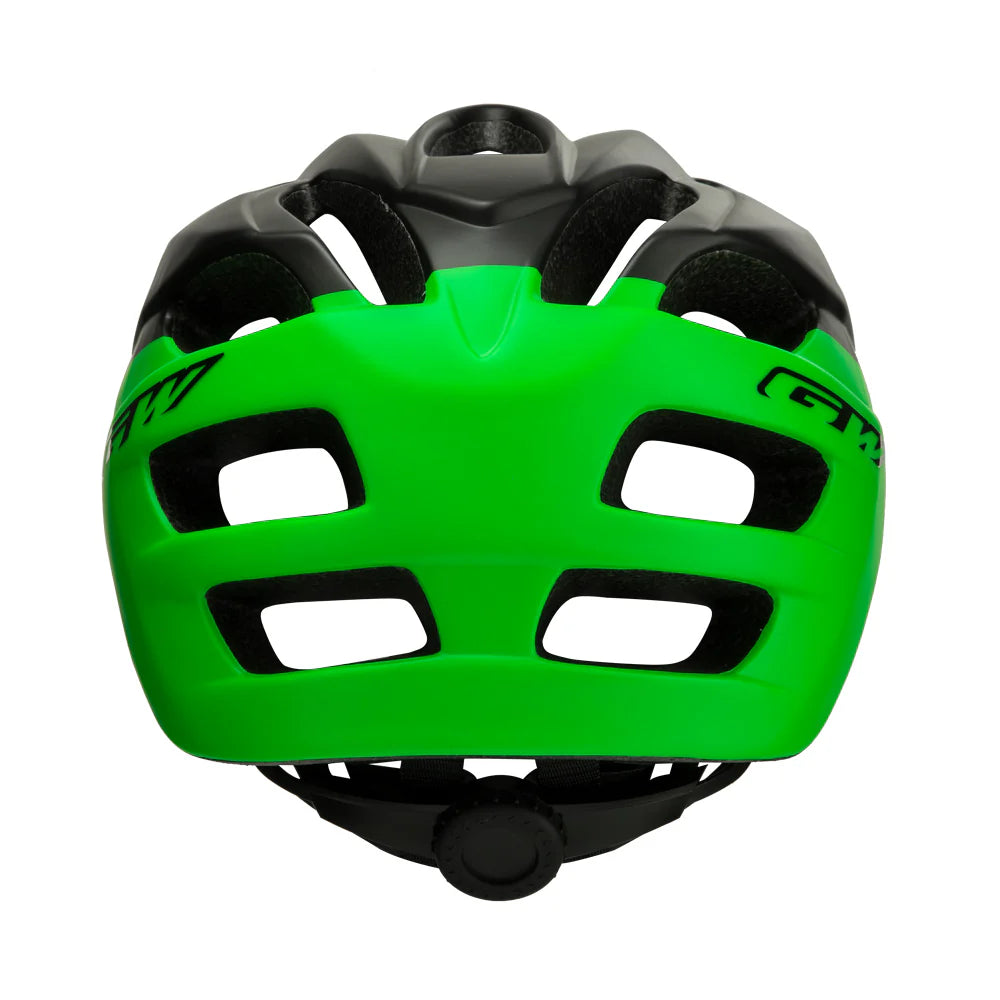 Casco de ciclismo GW 015 Enduro MTB negro mate/verde