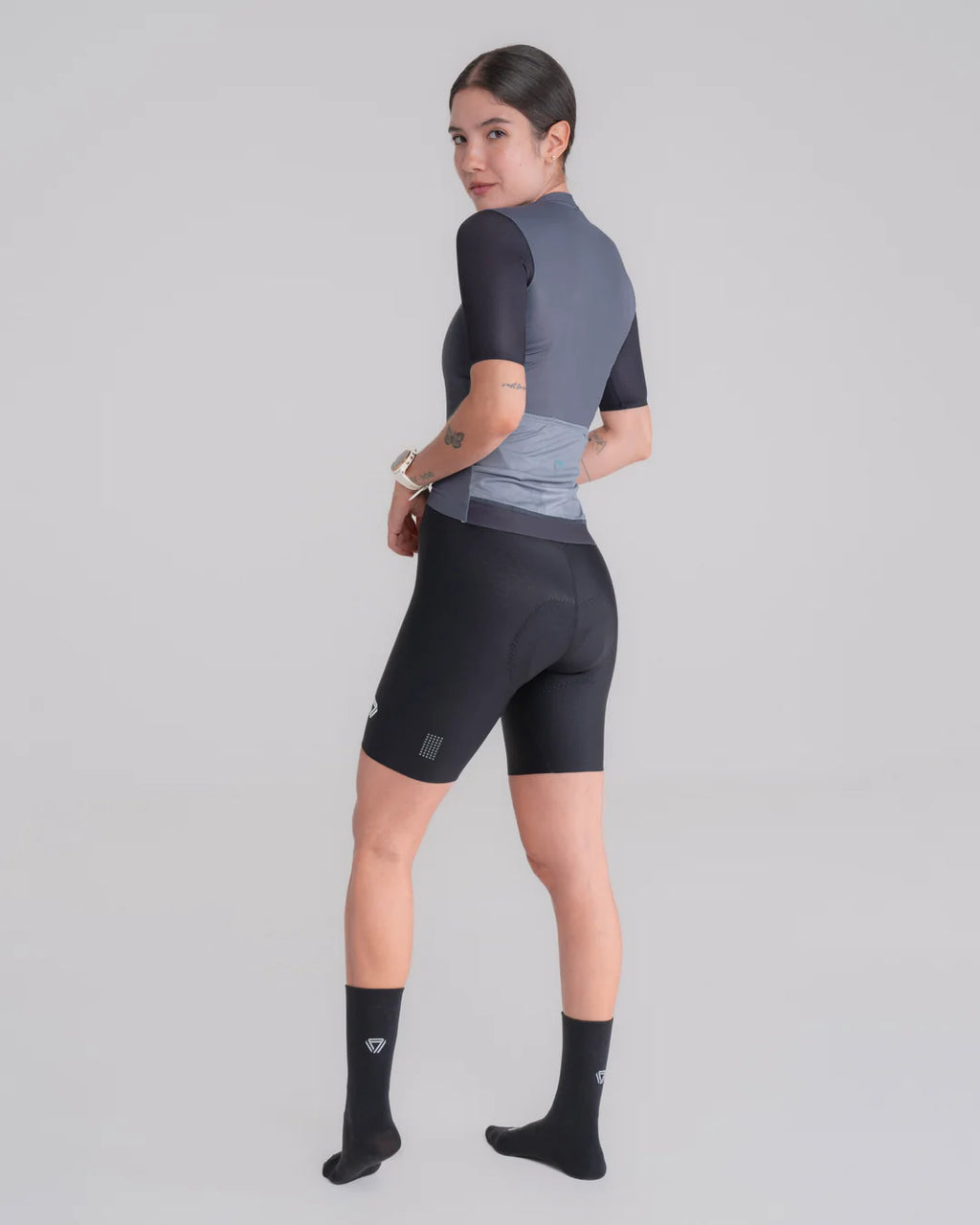 Jersey de ciclismo GW Mujer Sleek Humo