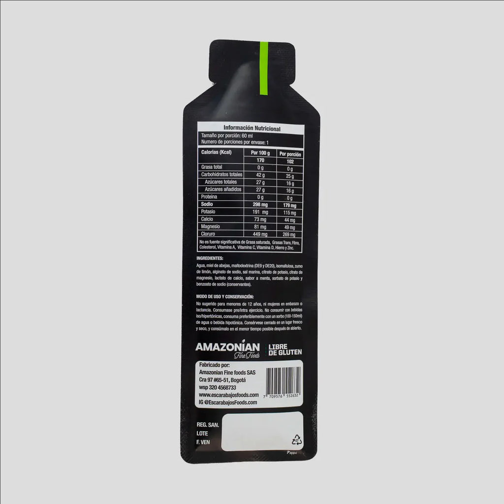 Gel energético Bee Boost Limón + Electrolitos 60 g