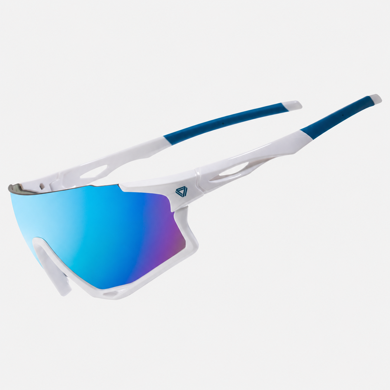 Gafas de ciclismo GW Calvert Full Color blanco azul
