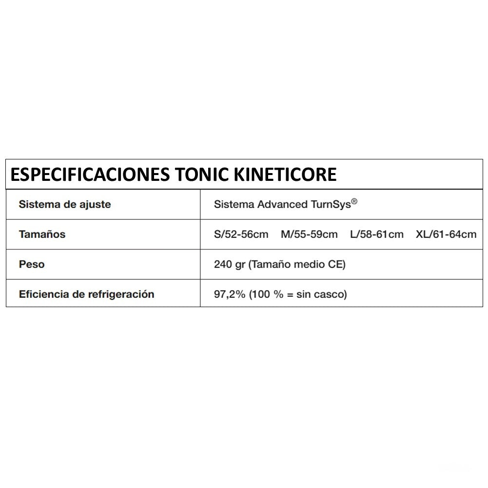 Casco de ciclismo Lazer Tonic KinetiCore titanio
