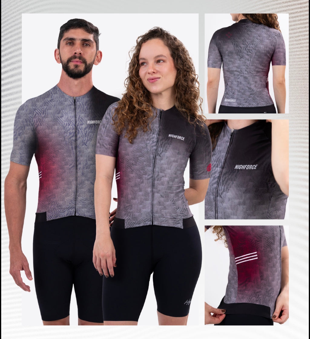 Jersey de ciclismo Highforce Ultralight 3.0 unisex semi ajustado