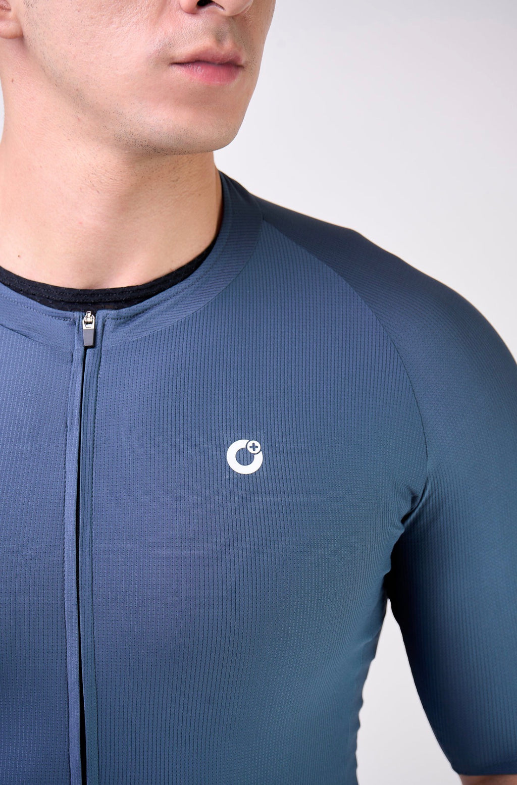 Jersey de ciclismo Ionik Start masculino manga corta verde benetton