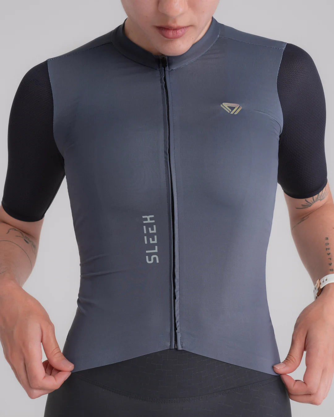 Jersey de ciclismo GW Mujer Sleek Humo