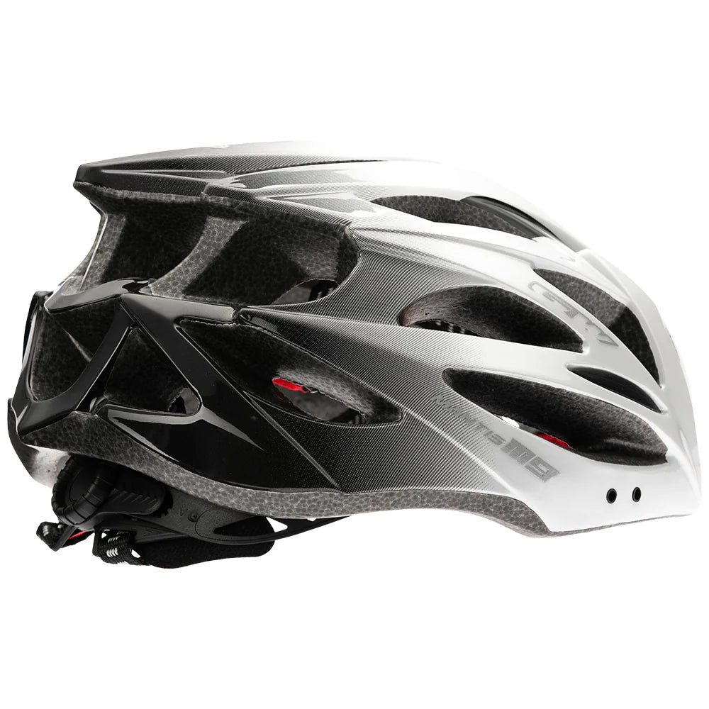 Casco de ciclismo GW Mantis M9 blanco brillante