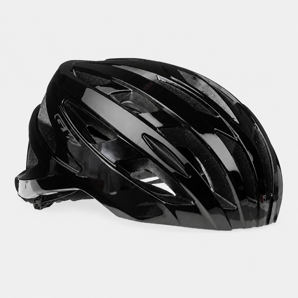 Casco de ciclismo GW M3 MTB/Ruta negro brillante/negro mate