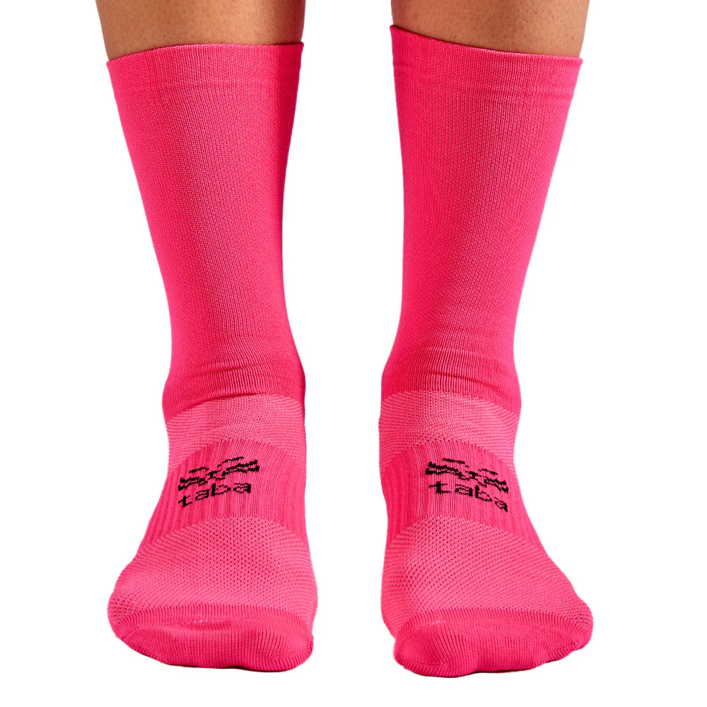 Medias de Ciclismo Taba Clásica Fucsia