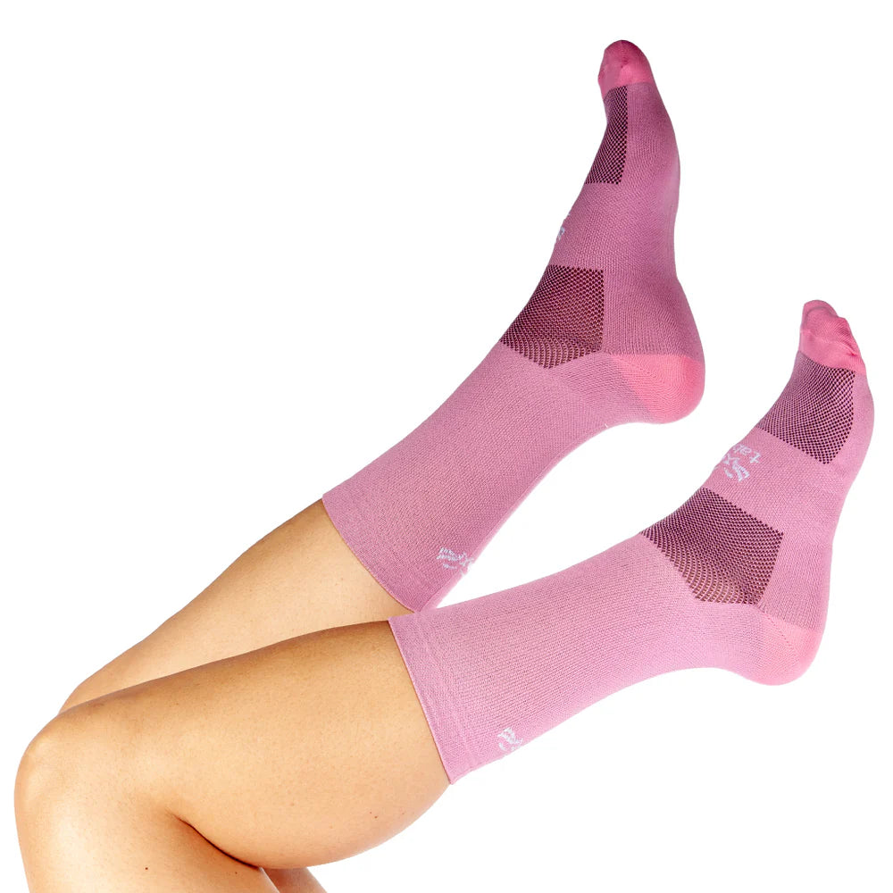 Medias de Ciclismo Taba Clásica Rosado Oscuro