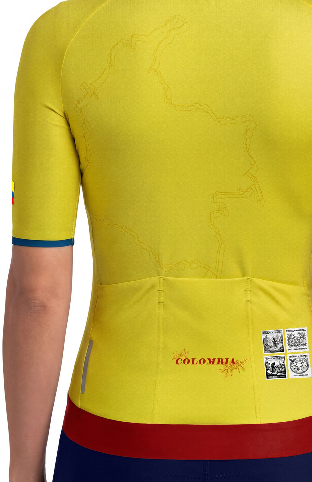 Jersey de Ciclismo Unisex Colombia HighForce