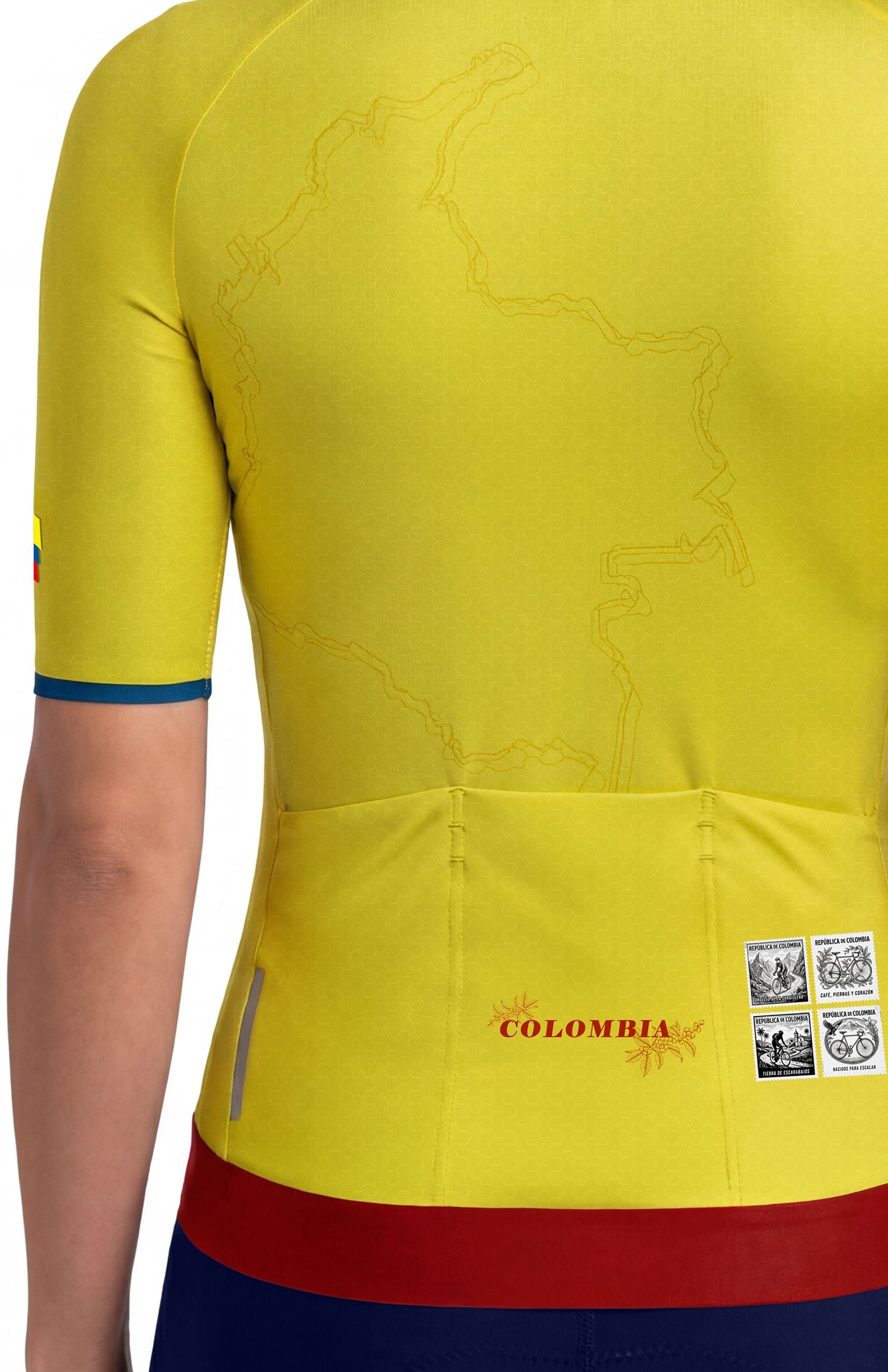Jersey de Ciclismo Unisex Colombia HighForce
