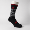 Medias Deportivas Felix Negro Rojo Blanco Talla Única