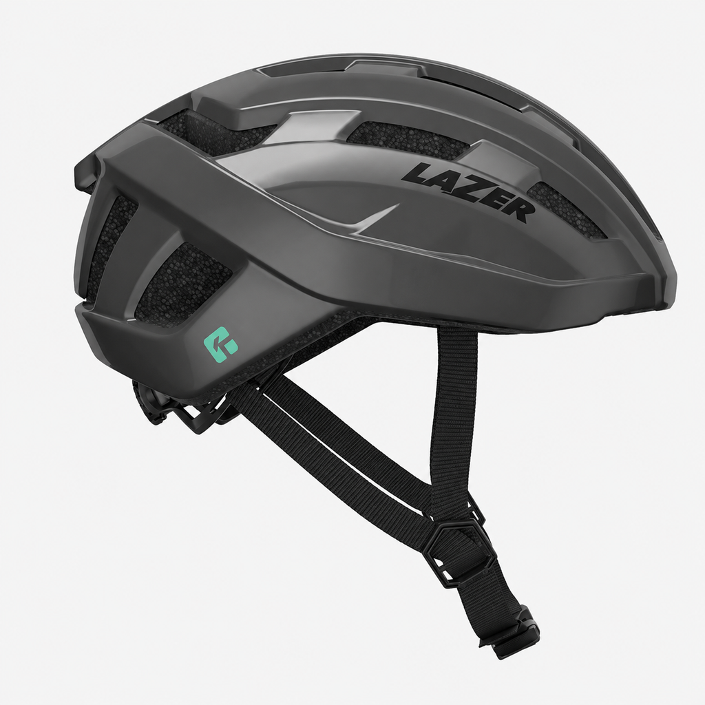 Casco de ciclismo Lazer Tempo KinetiCore titanio