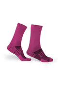 Medias de ciclismo Suárez 7” Dualtone Fuchsia