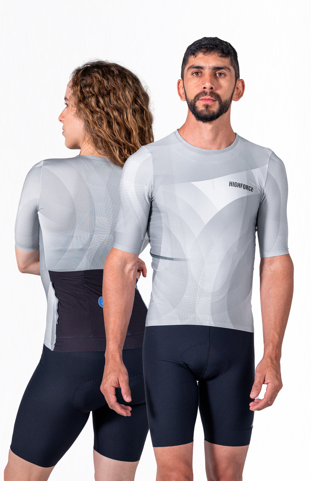 Jersey de ciclismo HighForce Unisex Rip Curl Pearl Slate