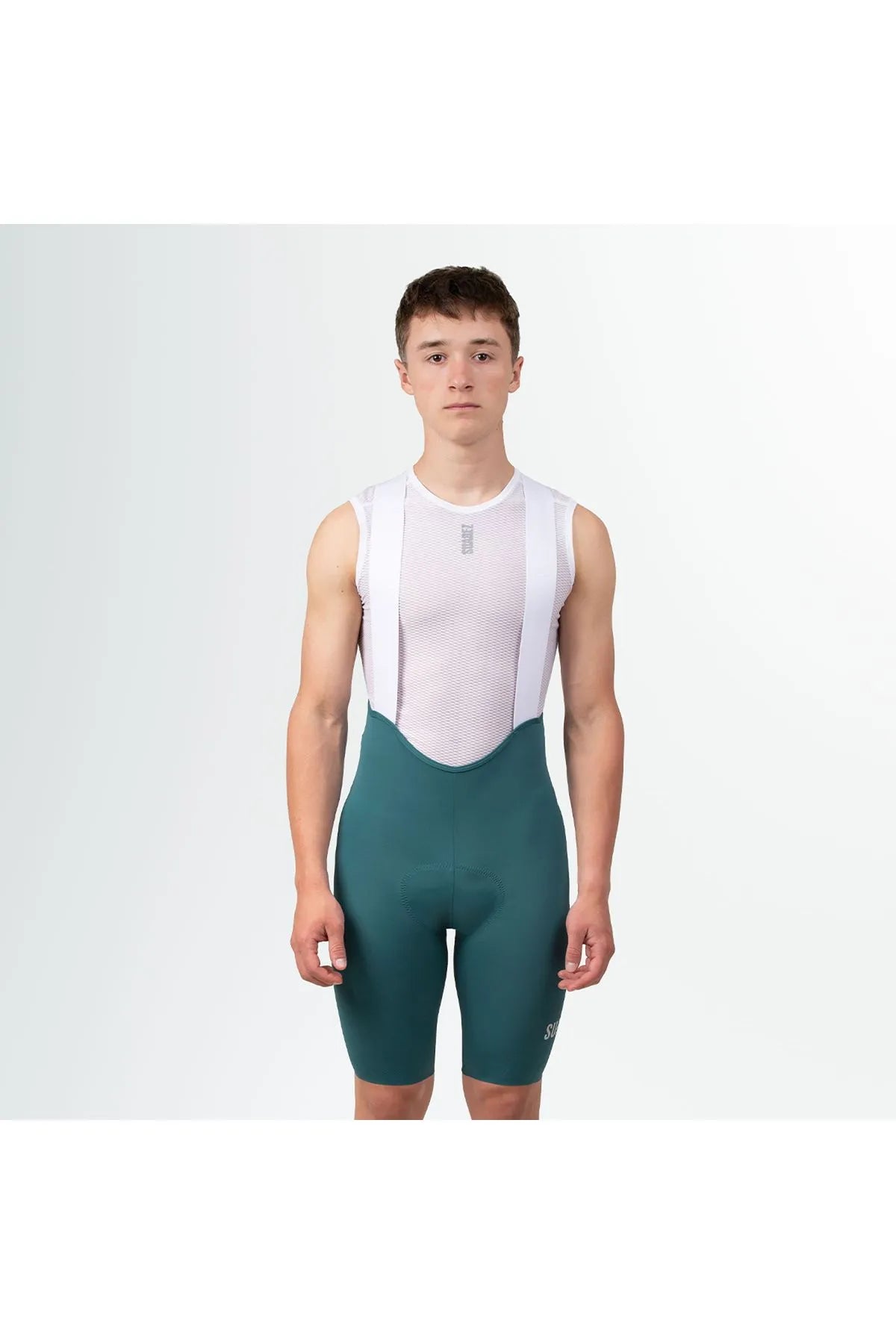 Pantaloneta de Ciclismo con Tirantes Hombre Suarez Spyder Petrol 2026