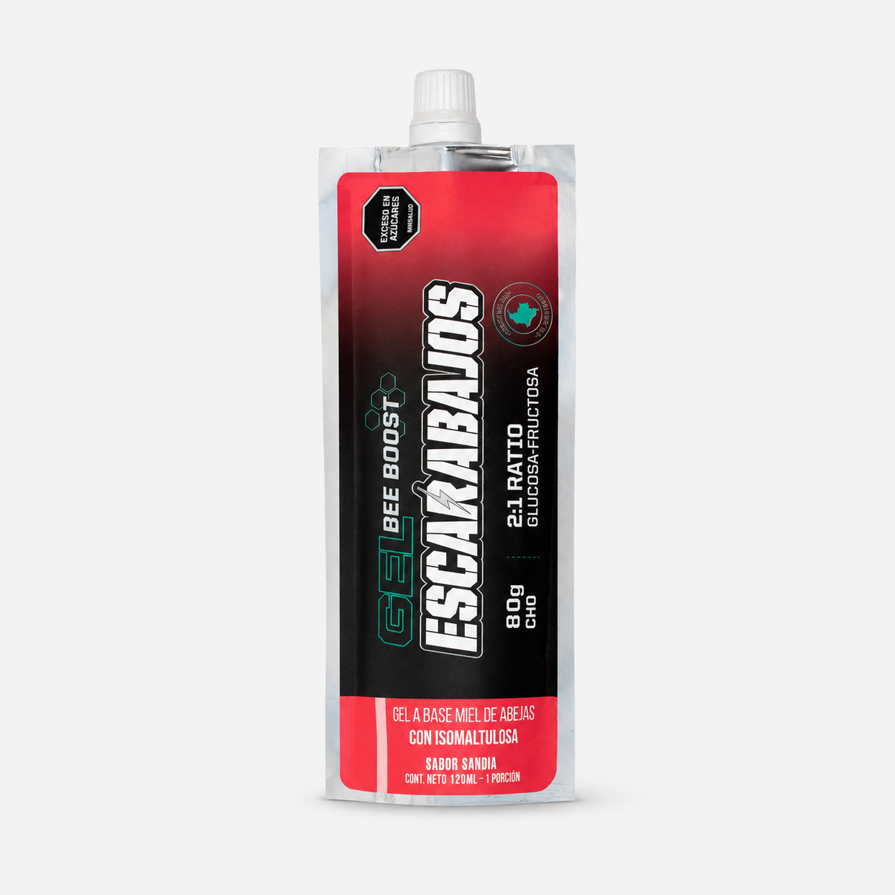 Gel Energético Bee Boost Sandía 80 gr CHO 120 ml