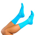 Medias de Ciclismo Taba Clásica Azul Turquesa
