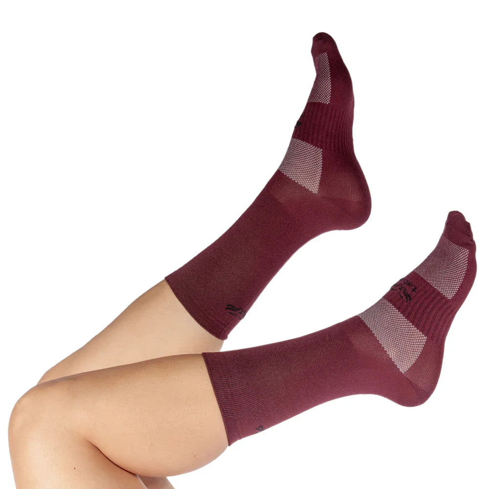Medias de Ciclismo Taba Clásica Vinotinto