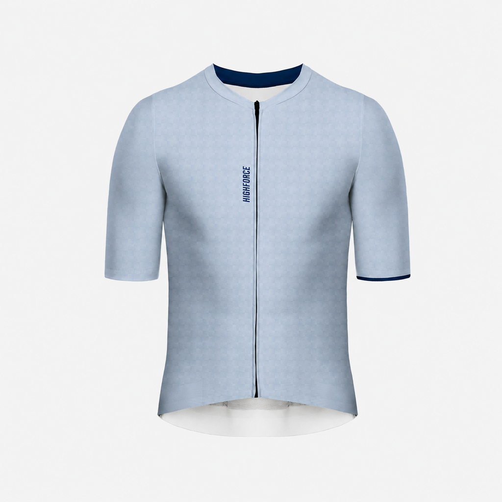 Jersey de Ciclismo Unisex HighForce Azul Claro