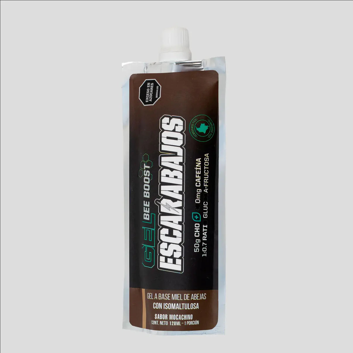 Gel energético Bee Boost Mocachino + Cafeína 300 mg 120 g