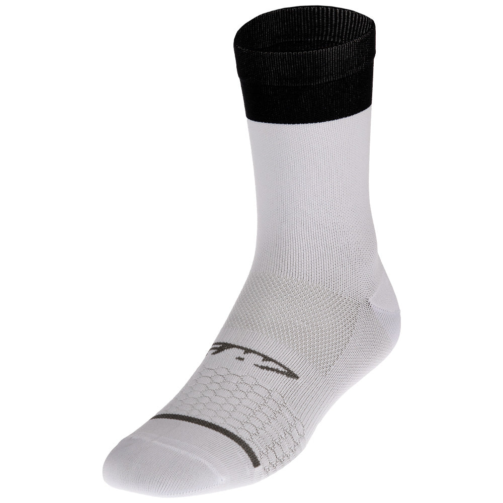 Medias de Ciclismo GW Lithe Blanco Negro