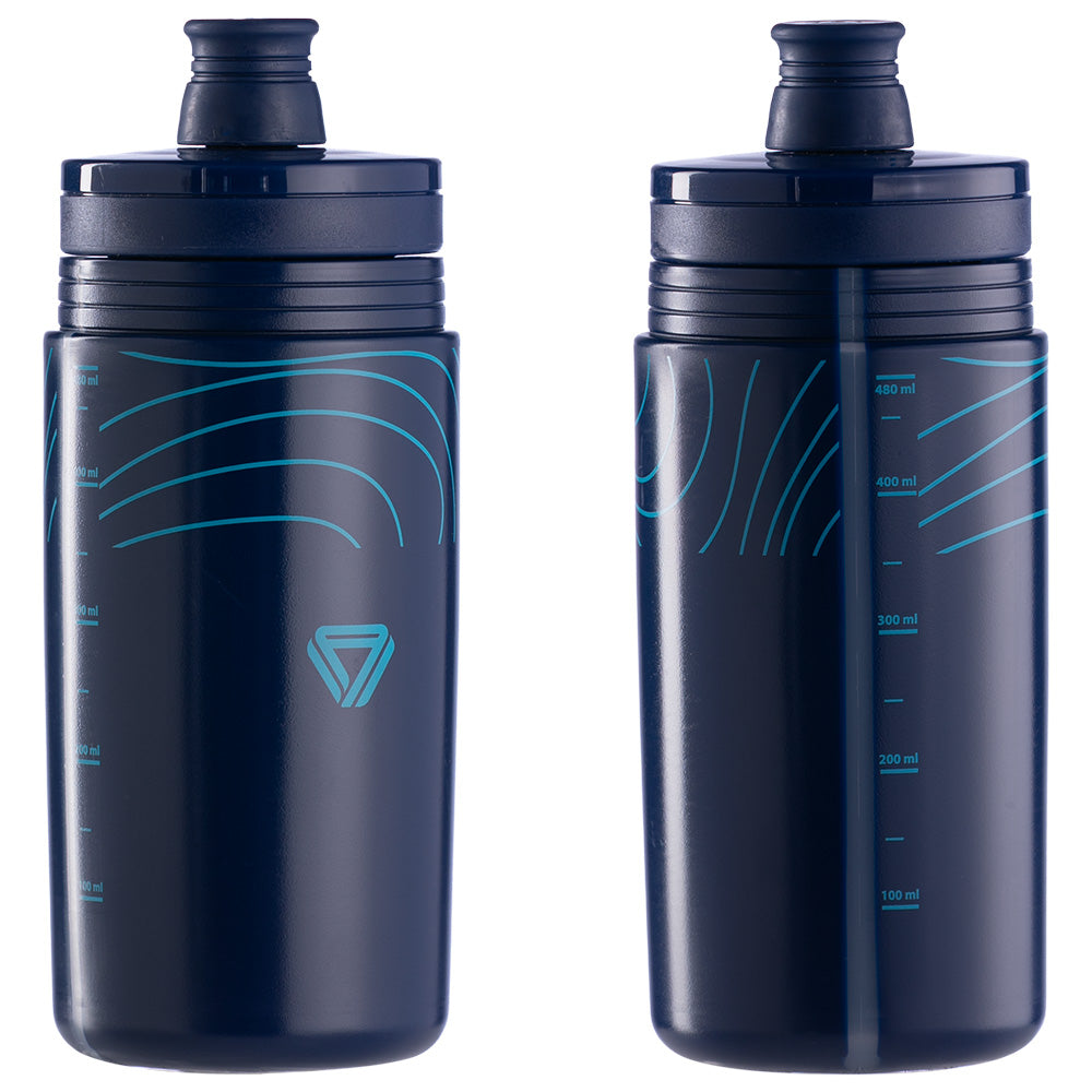Caramañola de Ciclismo Elite Kebea 550 ml Azul Navy