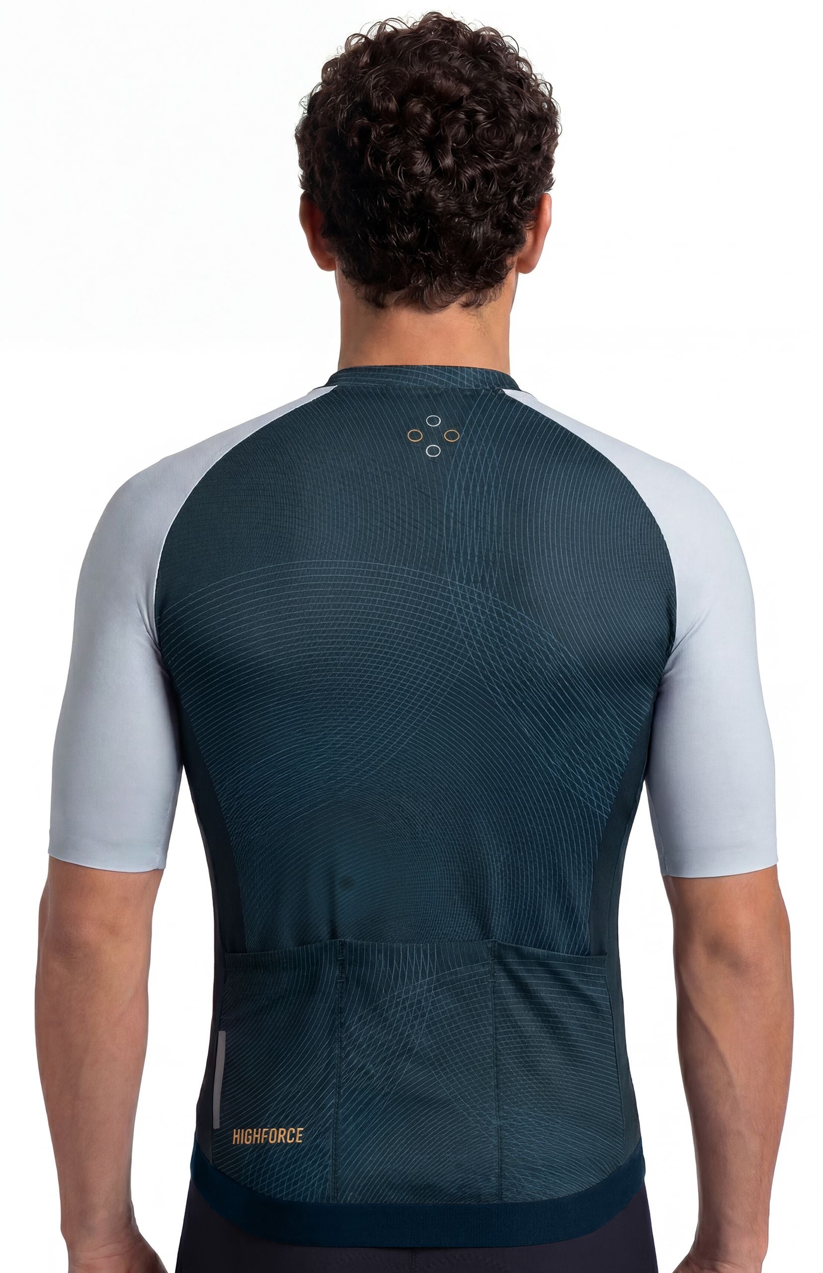 Jersey de Ciclismo Unisex HighForce Azul Petróleo