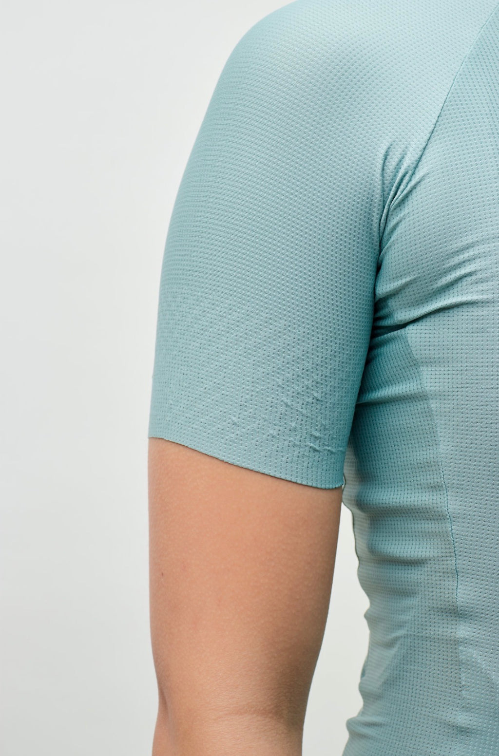 Jersey de ciclismo Ionik Start femenino manga corta verde menta