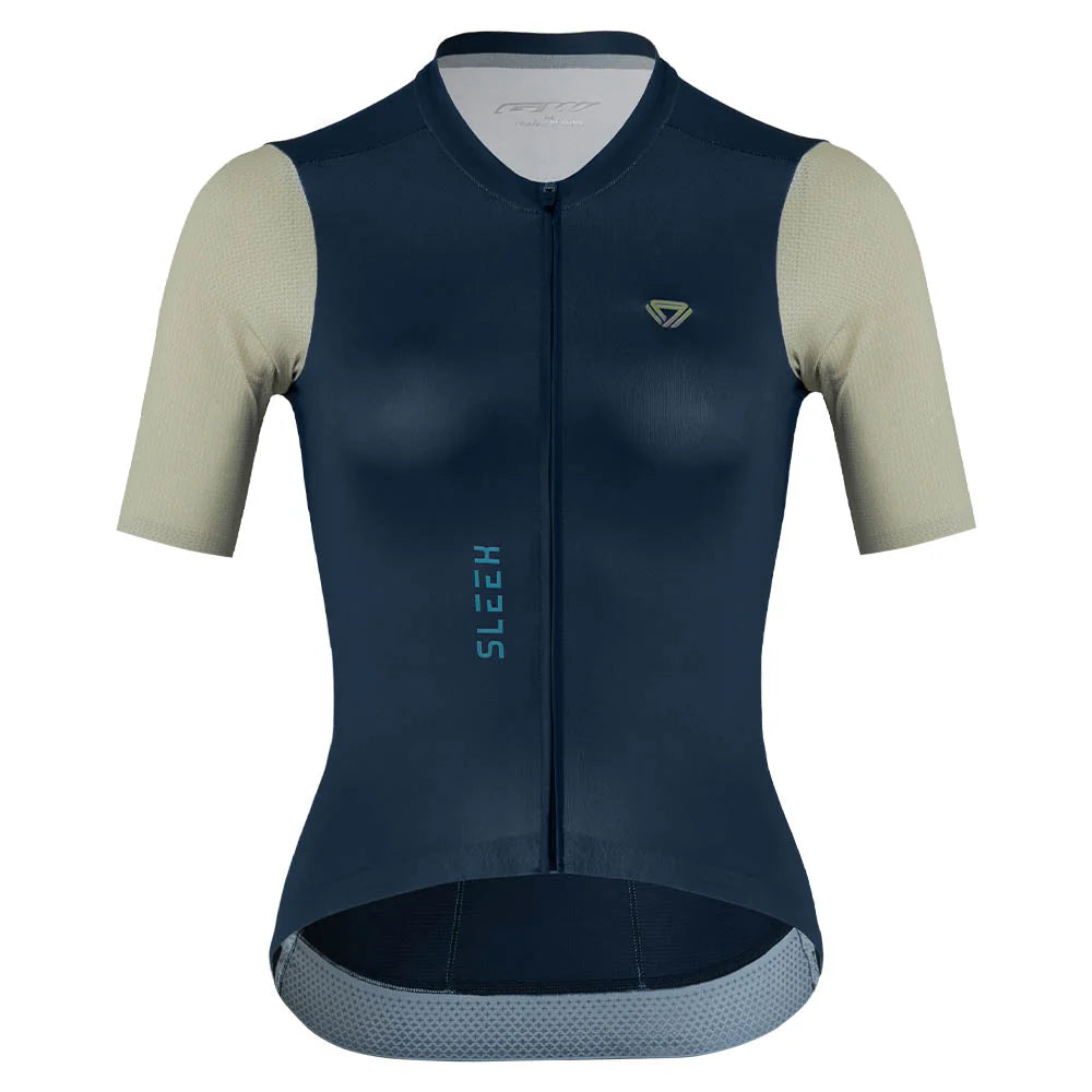 Jersey de ciclismo GW Mujer Sleek Azul