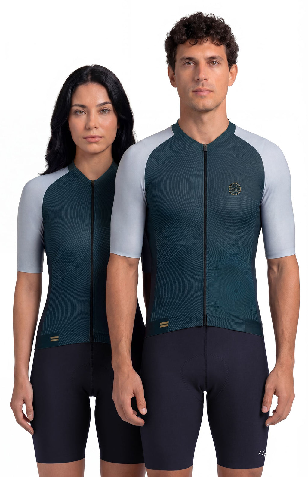 Jersey de Ciclismo Unisex HighForce Azul Petróleo