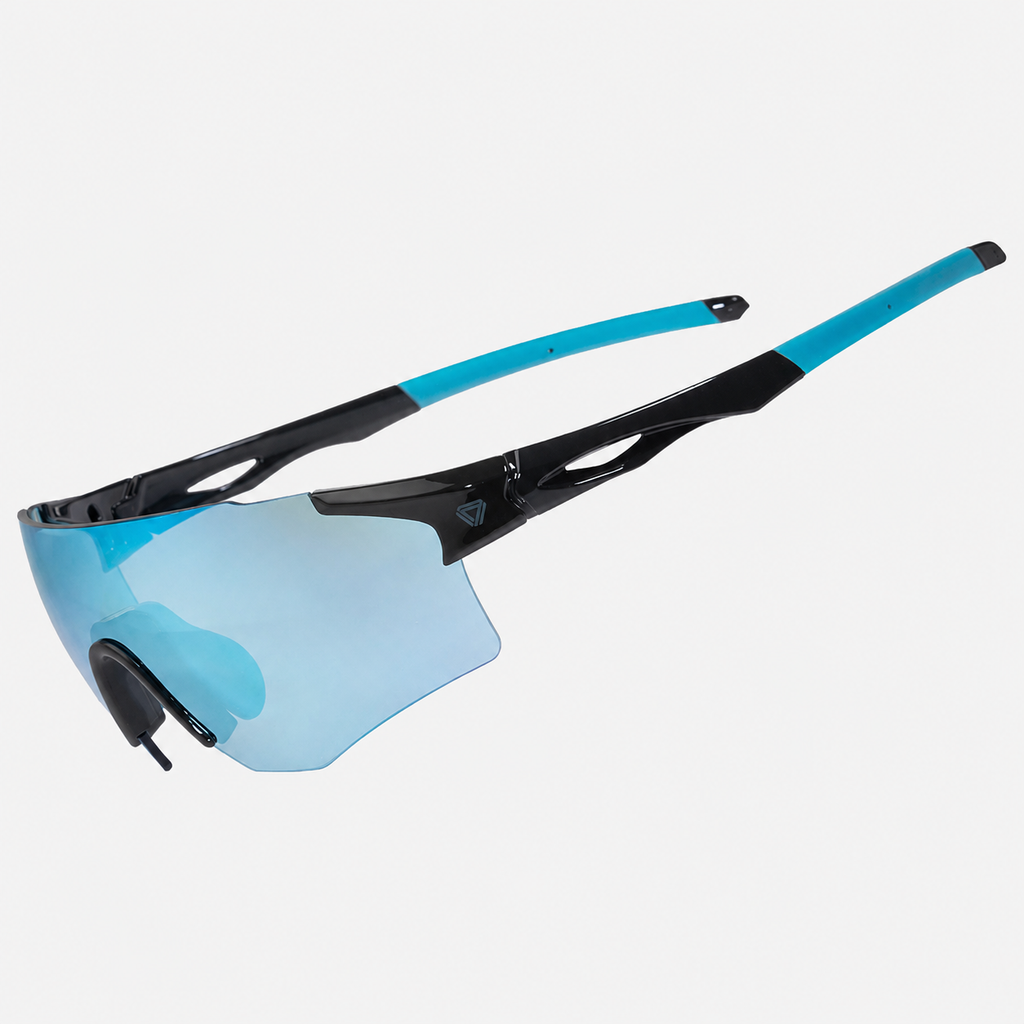 Gafas de ciclismo GW Flint Full Color gris azul claro