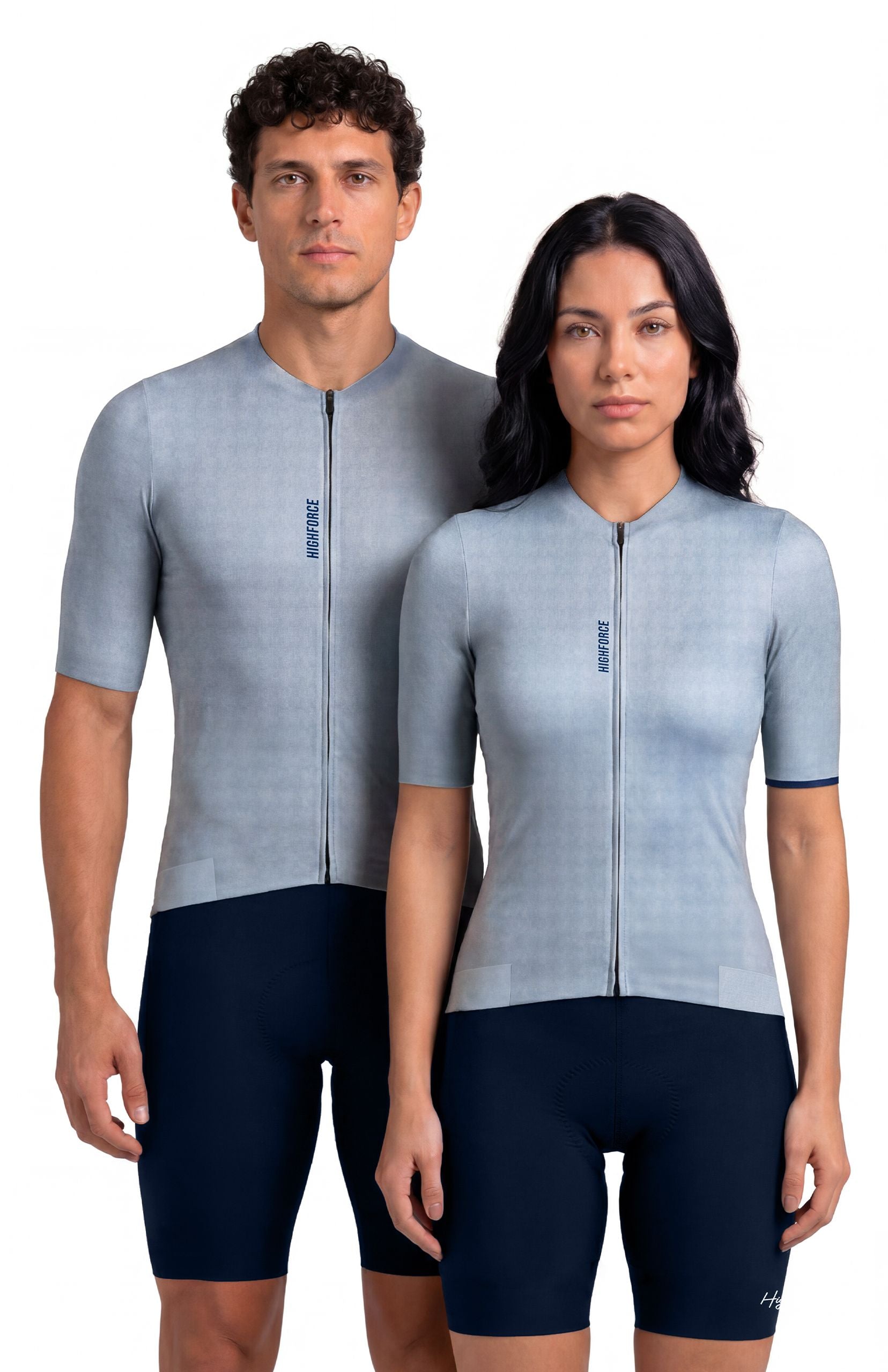 Jersey de Ciclismo Unisex HighForce Azul Claro