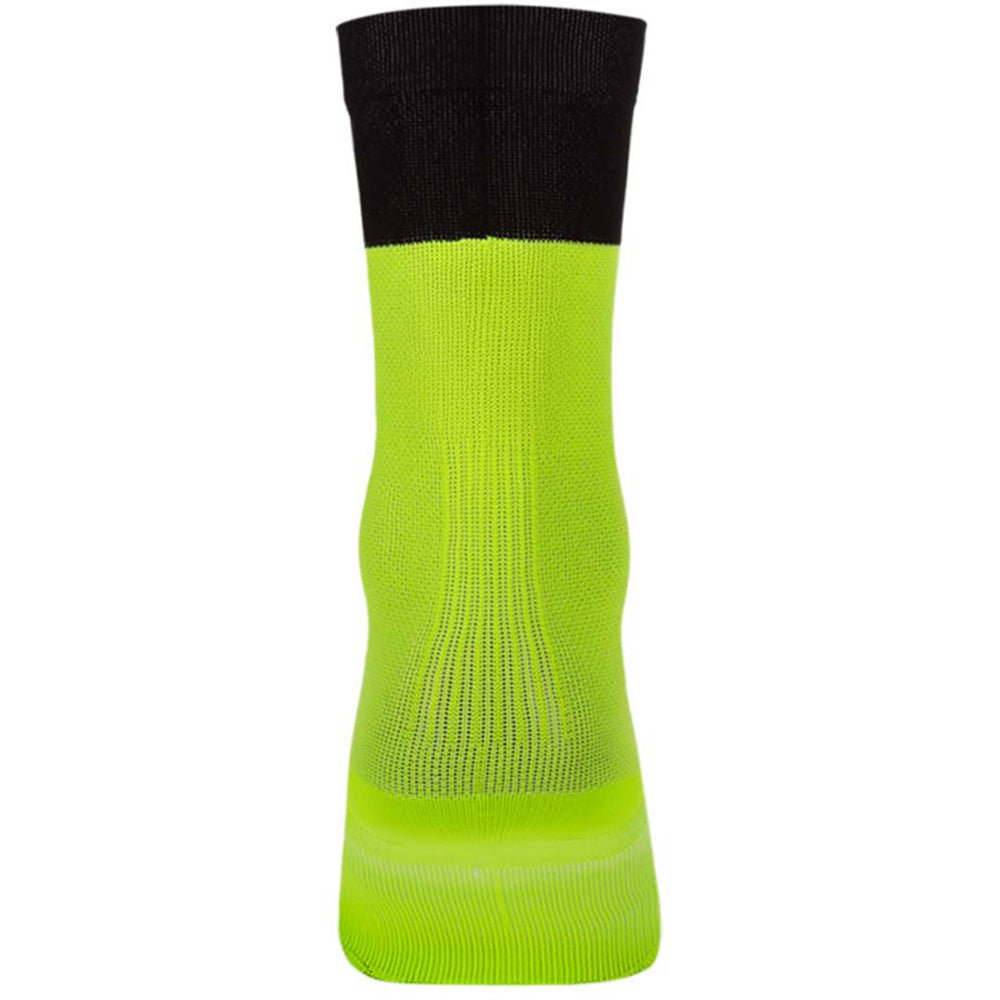 Medias de Ciclismo GW Lithe Amarillo Neón Negro